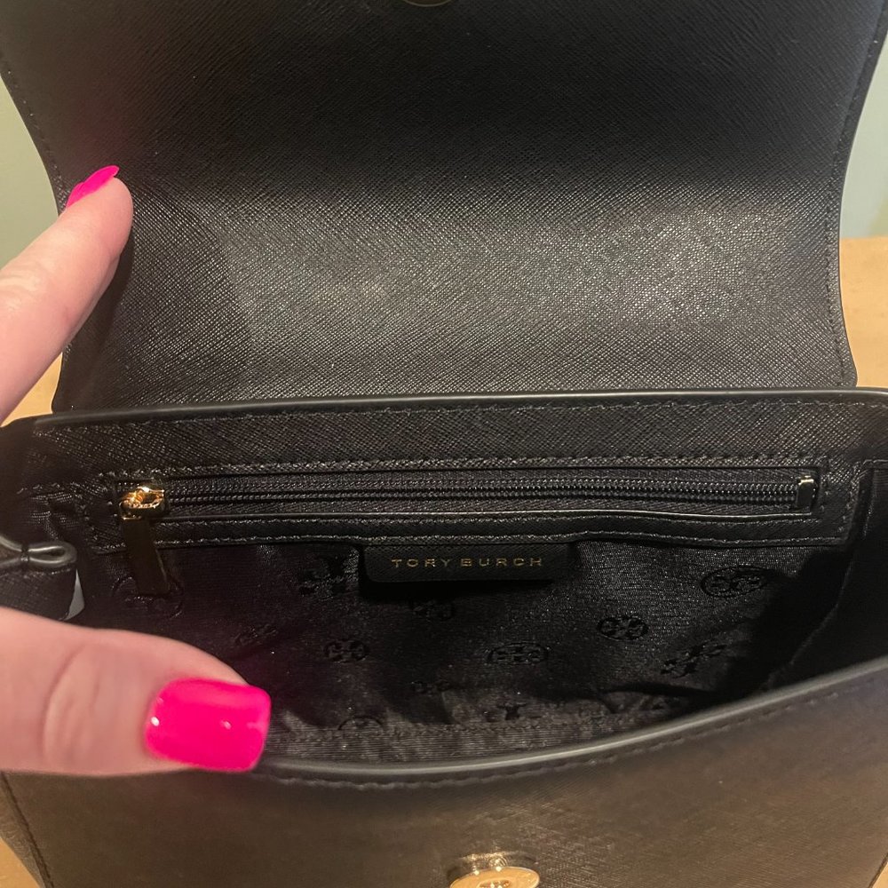 Tory Burch Emerson Small Top Handle Satchel With Strap Gem